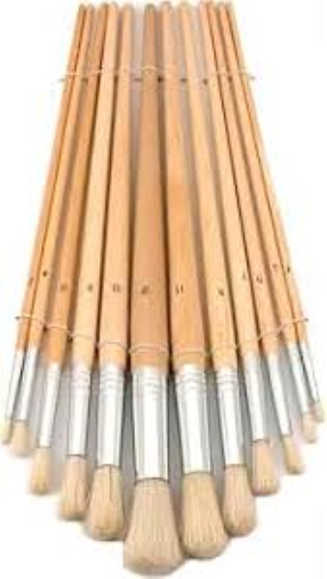 ARTIST BRUSH 12PCS SET BIG SIZE ROUND TIP 588-12